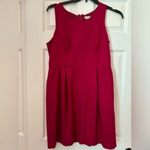 JCREW sleeves pink dress